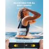 imageLamicall Waterproof Fanny Pack Pouch  2Pack 2025 Elastic Waist Strap IPX8 Dry Bags Water Proof Pouch for Swimming Beach Kayaking Cruise Ship Essentials 87 for iPhone 16 15 14 13 Pro MaxClear