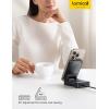 imageLamicall Wireless Charging Station for MagSafe  3 in 1 Wireless Foldable Charger Stand for Apple Multiple Devices for iPhone 16 15 14 13 12 Pro Max Apple Watch Ultra Series 10 9 SE Airpods 4 3 ProBlack