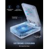 imageLamicall Wireless Charging Station for MagSafe  3 in 1 Wireless Foldable Charger Stand for Apple Multiple Devices for iPhone 16 15 14 13 12 Pro Max Apple Watch Ultra Series 10 9 SE Airpods 4 3 ProWhite