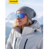 imageLamicall XL Size Polarized Sports Sunglasses for Men Women Large UV400 Protection Sun Glasses Running Cycling BaseballBlue Frameblue Lens