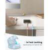 image12Pack Cord Organizer Spring Clips Office Desk Accessories  Lamicall Desk Cable Management Clips Dorm Room Bedroom Essentials Phone Charger Cord Holder Wire Organizer Keeper for NightstandMacaron Colors