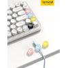 image12Pack Cord Organizer Spring Clips Office Desk Accessories  Lamicall Desk Cable Management Clips Dorm Room Bedroom Essentials Phone Charger Cord Holder Wire Organizer Keeper for NightstandMacaron Colors