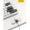 image12Pack Cord Organizer Spring Clips Office Desk Accessories  Lamicall Desk Cable Management Clips Dorm Room Bedroom Essentials Phone Charger Cord Holder Wire Organizer Keeper for NightstandBlack