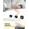 image8Pack Magnetic Cord Organizer Clips  Lamicall MiniSoft Silicone Cable Management for Phone Charger Cords Strong Magnet Adhesive Cord Holder for DeskNightstandHomeOffice Organizer Accessories