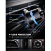 imageLamicall 2025 Wider Clamp ampamp Metal Hook Car Phone Holder Vent Thick Cases Friendly Phone Holders for Your Car Mount Automobile Hands Free Cradle Air Vent for iPhone 16 15 14 13 Pro Max SmartphoneNEW Upgraded  Lucite black