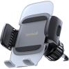 imageLamicall Car Phone Holder Vent  Upgraded Spring Loaded Hook Big Phone Friendly Air Vent Cell Phone Holders for Your Car Mount Automobile Hands Free Cradle for iPhone 16 15 14 13 Pro Max Smartphone