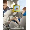 imageLamicall Car Tablet Mount Headrest Tablet Holder  Car Back Seat Travel Stand for Kids Compatible with iPad Pro Air Mini Galaxy Tab Fire HD 4713quot Cell Phone Tablets and DevicesBlack