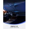 imageLamicall Car Windshield Sun Shade  4Layer Reflective 240T Sun ampamp UV Reflective Windshield Cover Sun Shade  Easy Install Foldable  66quotx37quot Windshield Cover for Large SUV Truck64x34