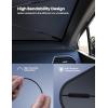 imageLamicall Car Windshield Sunshade Umbrella  Foldable Car Windshield Sun Shade Cover 5 Layers UV Block Coating 52quotx31quot Front Window Heat Insulation Protection for Auto Sedan SUV Windshield