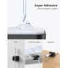 imageLamicall Cord Organizer Spring Clip Holder  1 Small Clip Hold 3 Cords Desk Cable Management Holder Adhesive Phone Charger Wire Keeper for Nightstand Office Car Desk Accessories 3PcsBlack