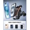 imageLamicall Motorcycle Phone Mount Holder  Dual Vibration Dampener Metal Adjustment Arm Motorcycle Cell Phone Holder Bike Handlebar Phone Mount for iPhone 1615 1413 Pro Max 4767quot PhonesBlack