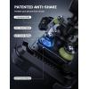 imageLamicall Motorcycle Phone Mount Holder  Dual Vibration Dampener Upgrade Handlebar Clip Motorcycle Cell Phone Holder Bike Phone Mount Fit iPhone 16151413 Pro Max 4767quot Phones BlackGreen