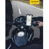 imageLamicall Motorcycle Phone Mount Holder  Dual Vibration Dampener Upgrade Handlebar Clip Motorcycle Cell Phone Holder Bike Phone Mount Fit iPhone 16151413 Pro Max 4767quot Phones BlackRed