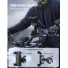imageLamicall Motorcycle Phone Mount Holder  Dual Vibration Dampener Upgrade Handlebar Clip Motorcycle Cell Phone Holder Bike Phone Mount Fit iPhone 16151413 Pro Max 4767quot Phones BlackGreen