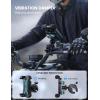 imageLamicall Motorcycle Phone Mount Holder  Dual Vibration Dampener Upgrade Handlebar Clip Motorcycle Cell Phone Holder Bike Phone Mount Fit iPhone 16151413 Pro Max 4767quot Phones BlackBlue