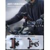 imageLamicall Motorcycle Phone Mount Holder  Dual Vibration Dampener Upgrade Handlebar Clip Motorcycle Cell Phone Holder Bike Phone Mount Fit iPhone 16151413 Pro Max 4767quot Phones BlackRed