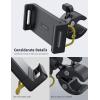 imageLamicall Tablet Holder for Spin Bike  Tablets Mount Clamp for Indoor Bike Peloton Treadmill Exercise Bicycle Clamp for iPad ProAirMini and 47129quot TabletBlack