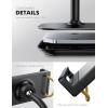imageLamicall Tablet Stand Holder Gooseneck Tablet Mount  25lb Heavy Duty Base Adjustable Desktop Stand with 360 Degree Rotating for 4713quot Tablet iPad Pro 129 Air Mini Fire Kindle Tabs Black