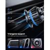 imageLamicall for MagSafe Car Mount  20 Super Magnets Magnetic Car Phone Mount Air Vent Phone Holder Car Hands Free Cell Phone Holder Clip Car Accessories fit iPhone 16 15 14 13 Pro Plus Max1Black