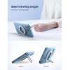 imageMagnetic Phone Ring Holder for Mag Safe  Lamicall Magnetic Finger Phone Ring Stand Holder Magnet Ring Grip Compatible with iPhone 14 Plus 13 12 Pro Pro Max Mini Grass GreenPure White