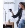 imageLamicall Gooseneck Phone Holder Bed  Nylon Braided Flexible Arm 38inch Overall Length 360 Adjustable Clamp Clip Overhead Cell Phone Mount Stand for Bed Desk 47 CellphoneGrey