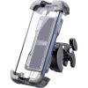 imageLamicall Motorcycle Phone Mount Bike Phone Holder  Metal Lock Upgrade Quick Install Handlebar Clip for Bicycle Scooter Cell Phone Clamp for iPhone 16 15 14 Pro Max Galaxy 4768quot PhonesTransparent