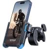 imageLamicall Motorcycle Phone Mount Holder  Camera Friendly 1s Lock Bike Phone Holder Handlebar Clamp Bicycle Scooter Phone Clip for iPhone 16 Pro Max 15 14 13 Galaxy S25 Ultra 477quot PhonesBlue
