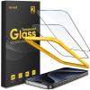 imageLamicall Professional Screen Protector for iPhone 1413 13 Pro 61 inch Military Grade Tempered Glass Film Ultra HDAnti FingerprintFull Screen ProtectionQuick Install Tool 9H 2 Pack15 Pro Max67