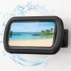 imageLamicall Shower Phone Holder with Speaker Holes IPX6 Waterproof Clear Sound ampamp 480 Rotation Shower Case Accessories Waterproof Bathroom Wall Mount for iPhone 16 Pro Max S25 Ultra 47quot Big PhonesClassic Black