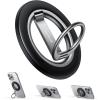 imageLamicall for MagSafe Magnetic Phone Grip Stand  2025 Upgrade DualHinge Finger Ring Holder Phone Kickstand Super Magnet 360 Rotation Ring for Mag Safe Accessories for iPhone 16 Pro Max Androids