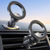 imageLamicall for Magsafe Car Mount  20X N55 Magnets Magnetic Phone Holder for Your Car Dashboard Vent Car Phone Holder for iPhone 16 All Smartphone fits Magsafe Phone caseBlack