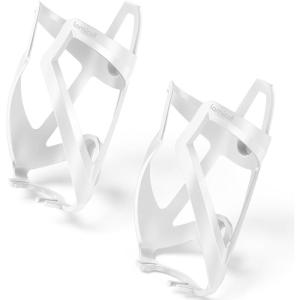 imageLamicall Bike Water Bottle Holder  12 Oz Ultralight ampamp Sturdy Bike Cup Holder Bicycle Drink Cage Cycling Bike Water Bottle Cage with Screw Tool for 275394quot Diameter BottlesWhite2 Pack
