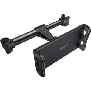 imageLamicall Car Headrest Mount Tablet Headrest Holder  Stand Cradle Compatible with iPad Pro Air Mini Galaxy Tabs Other 47105quot Cellphones and Tablets  BlackBlack