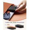 imageLamicall Ultra Thin Cell Phone Stand for Desk Height Adjustable Foldable Desktop Phone Holder Portable Mobile Stand Office Desk Accessories for iPhone 17 16 15 14 13 Pro Max Air Galaxy S25 S24