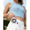 imageLamicall for MagSafe Magnetic Phone Ring Grip  360 Rotating Ring Holder with Smooth Damping Crystal Clear Finger Grip Kickstand Strong Mag Safe Accessories for iPhone 17 Pro Max Air All Phones