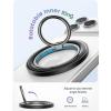 imageLamicall for MagSafe Magnetic Phone Ring Grip  360 Rotating Ring Holder with Smooth Damping Crystal Clear Finger Grip Kickstand Strong Mag Safe Accessories for iPhone 17 Pro Max Air All Phones