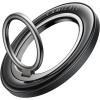 imageLamicall for MagSafe Magnetic Phone Ring Grip  360 Rotating Ring Holder with Smooth Damping Crystal Clear Finger Grip Kickstand Strong Mag Safe Accessories for iPhone 17 Pro Max Air All Phones