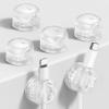 imageLamicall 6Pack Clear Rotatable Cord Organizer  1s Lock Cable Clips Phone Charger Cord Holder Desk Cable Management Adhesive Wire Organizer for Nightstand Office Accessories Room Decor EssentialsClear