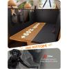 imageLamicall Dog Car Seat Cover for Back Seat  Upgraded AntiRipped Back Seat Extender for Dogs Hard Bottom Waterproof Dog Hammock for Car with Mesh Window Pet Backseat Protector SUV ampamp Small Truck LFor Full Size Truck Full Size SUV