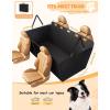imageLamicall Dog Car Seat Cover for Back Seat  Upgraded AntiRipped Back Seat Extender for Dogs Hard Bottom Waterproof Dog Hammock for Car with Mesh Window Pet Backseat Protector SUV ampamp Small Truck LFor Full Size Truck Full Size SUV