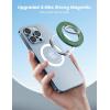 imageLamicall Magnetic Phone Ring Grip Holder Compatible for Magsafe Upgraded Strong Magnet Finger Ring Holder Pop Grip Socket Stand Mag Safe Kickstand Accessories for iPhone 167Pro Max Deep BlueDark Green