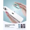 imageLamicall Magnetic Phone Ring Grip Holder Compatible for Magsafe Upgraded Strong Magnet Finger Ring Holder Pop Grip Socket Stand Mag Safe Kickstand Accessories for iPhone 167Pro Max Deep Bluegrass green