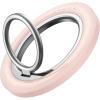 imageLamicall Magnetic Phone Ring Grip Holder for Magsafe 360 Rotating with Smooth Damping Crystal White Finger Grip Kickstand Strong Magnet Mag Safe Accessories for iPhone 17 Pro Max Air All PhonesCrystal Pink