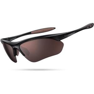 imageLamicall 22g Polarized Sports Sunglasses for Men Women  UV400 Protection Sun Glasses for Running Cycling Fishing DrivingBlack Framebrown Lens